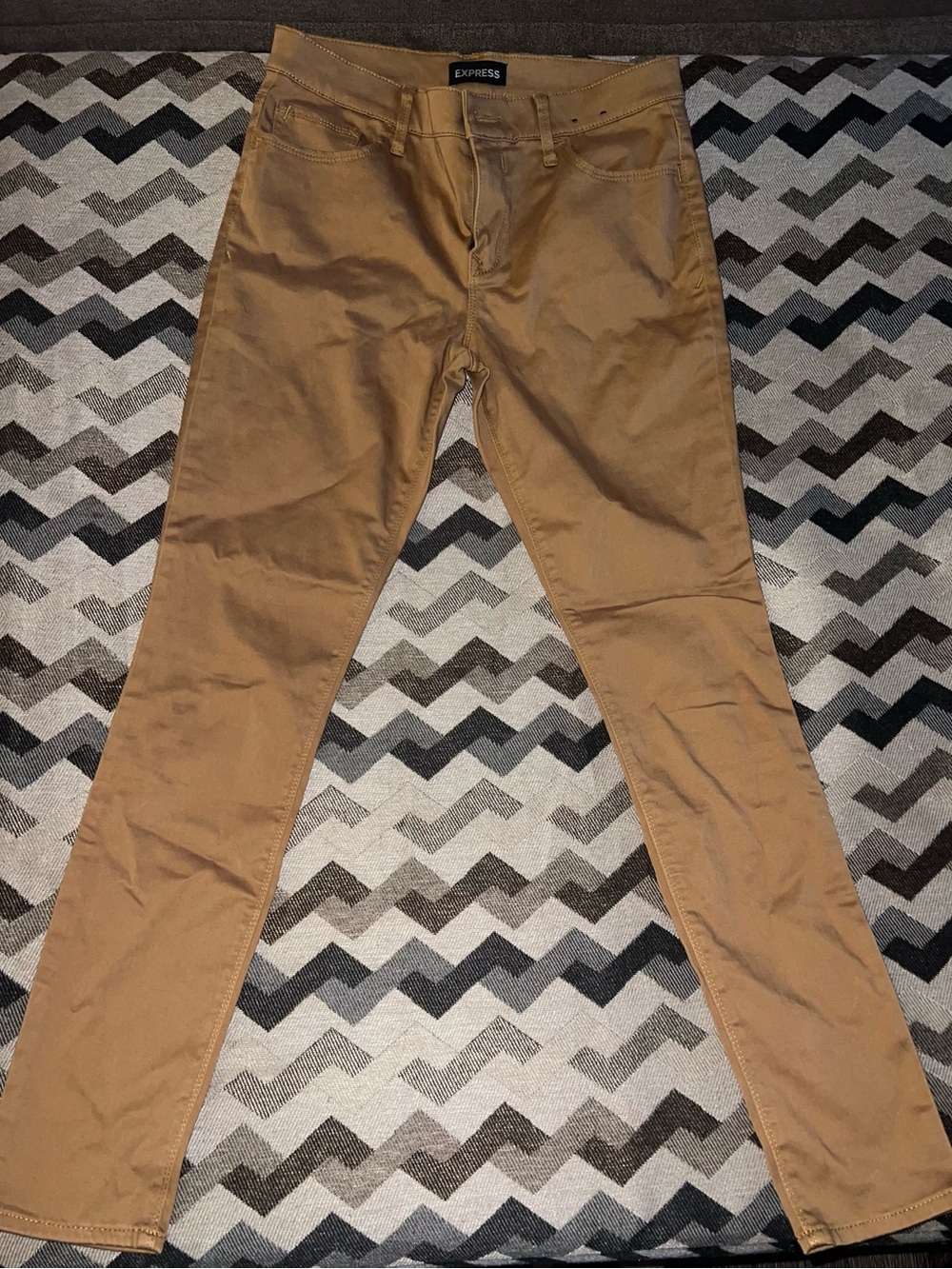 Express Brown Slim Pants